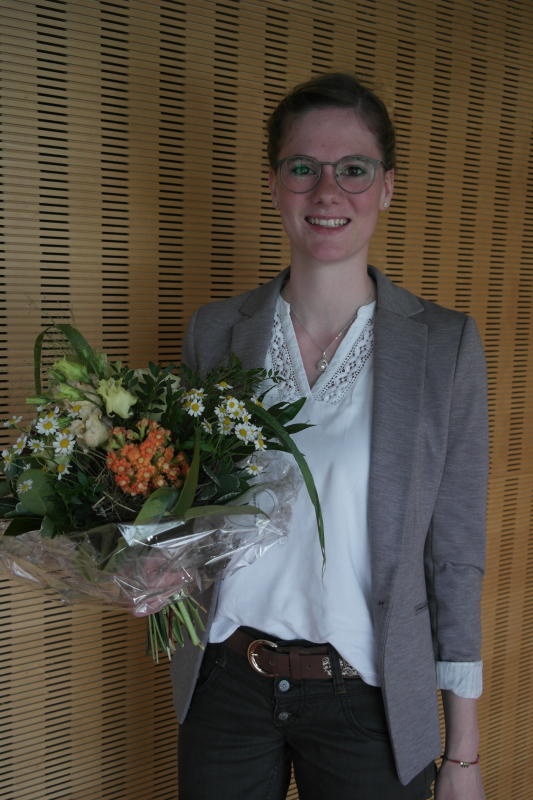 Dr.-Ilse-Essers-Preis für Clara Häberle. Sie ist beste Absolventin der technischen Studiengänge am Campus Friedrichshafen der DHBW ...