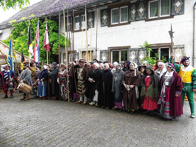 Bild 32: Seehaufen in Bermatingen – 500 Jahre Bauernaufstand
