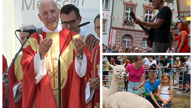 Bild : Hausherrenfest, Bodypainting, Feuerwerk am Bodensee und mehr: Die schönsten Bilder vom Wochenende