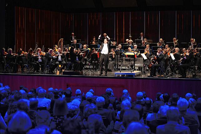 Neujahrskonzert der Südwestdeutschen Philharmonie in der Stadthalle Singen Anfang Januar dieses Jahres.