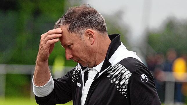 War nach der 1:3-Niederlage in Neuhausen nicht gut zu sprechen auf seine Mannschaft: FC Brigachtals Trainer Michael Henseleit.