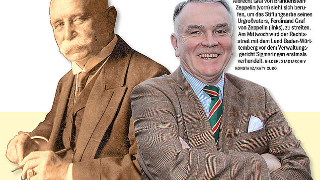 Bild : Bekommt der Zeppelin-Urenkel im Streit um die Stiftung Recht?