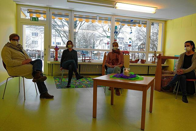 Sie wünschen sich mehr Unterstützung (von links): Martina Rückert, Stephanie Franco, Constanze Selzer-Schilm und Jennifer Grasso.