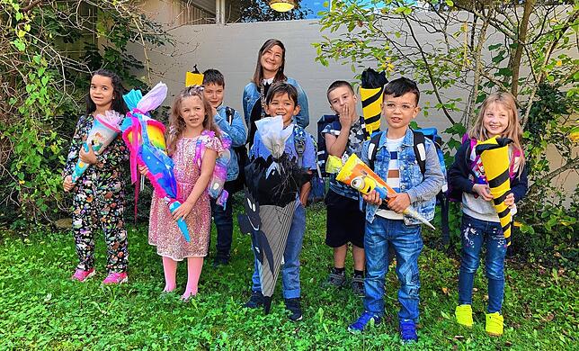 Bild 10: Bilder von der Einschulung: Diese Kinder gehen jetzt in die erste Klasse der Grundschulen in Konstanz, Allensbach und Reichenau