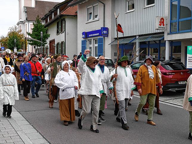 Bild 21: Der Freiheitszug der Hegauer 1524