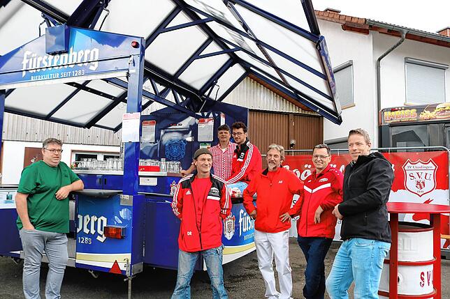 Bild 18: Drei Tage lang feierte Unadingen das Geranienfest
