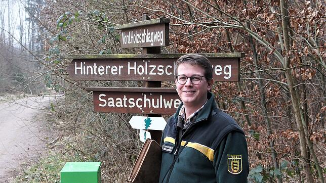 Manuel Nägele ist neuer Forstamtsleiter und betreut seit 1. Januar das Forstrevier Murg-Laufenburg.