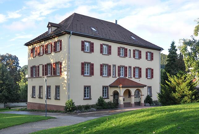 Das Schloss der Familie von Stauffenberg in Lautlingen bei Albstadt. Es ist heute ein Museum, das auch an die Verschwörung des 20. Juli ...