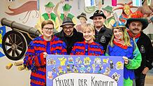Freuen sich auf einen lustigen Närrischen Abend der Bengelschiesserzunft am Samstag, 10. Februar, in der Mehrzweckhalle Böhringen: ...