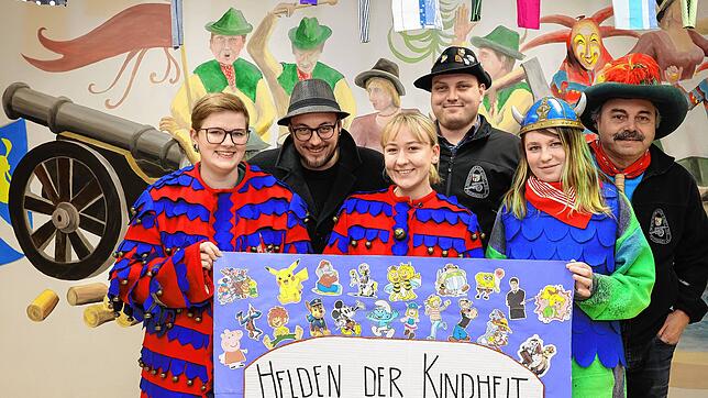 Freuen sich auf einen lustigen Närrischen Abend der Bengelschiesserzunft am Samstag, 10. Februar, in der Mehrzweckhalle Böhringen: ...