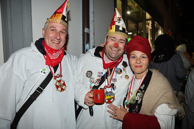 Bild 11: Konstanzer Fasnacht: Mäschgerle erobern die Stadt – die schönsten Bilder vom Schmotzigen Dunschtig