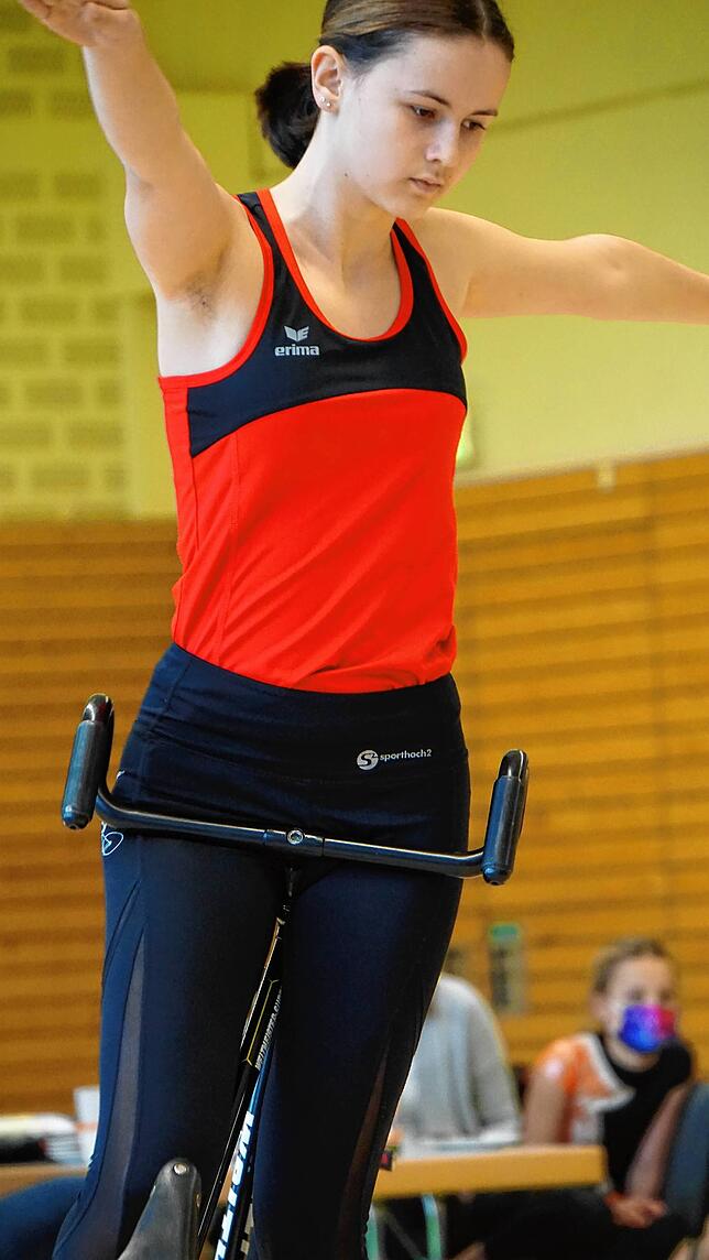 Platz zwei: Stefanie Probst vom RSV Wallbach wurde Zweite bei den U19-Juniorinnen
