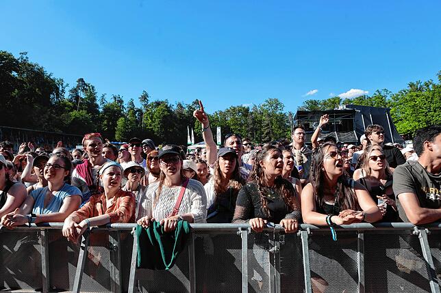 Bild 31: Weiter geht‘s – auch am zweiten Campus-Festival-Tag wird gefeiert