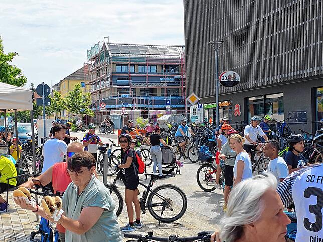 Bild 15: Bilder von 20. Slow-up am Hochrhein
