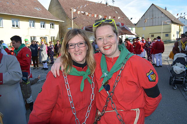 Bild 12: Bilder vom Narrenbaumstellen in Ittendorf