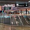 Der verlassene Flughafen Zürich während der Infektionsschutzmaßnahmen 2020 gegen das Corona-Virus.