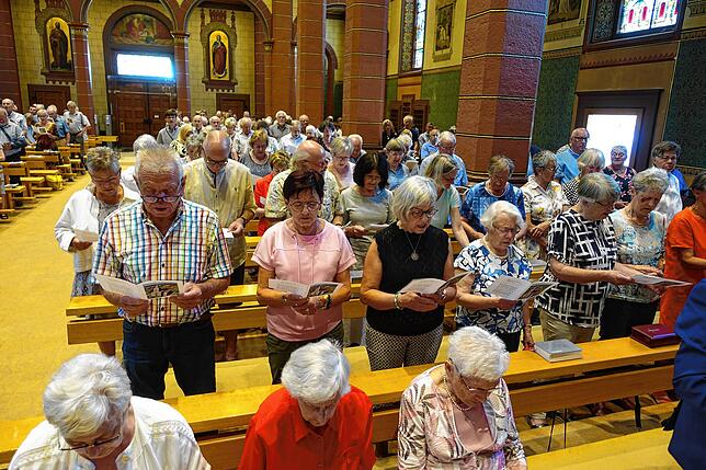 Bild 33: In Bonndorf wurde Patrozinium und 50 Jahre Freundschaft gefeiert