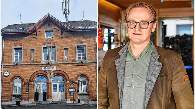 Der Bahnhof Fischbach geht kulinarisch künftig neue Wege. Gastronom Reinhard Klumpp über das Konzept.