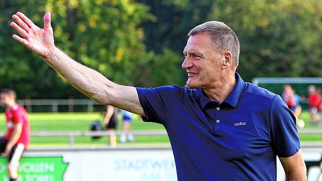 Michael Krause, Trainer des FC Überlingen.