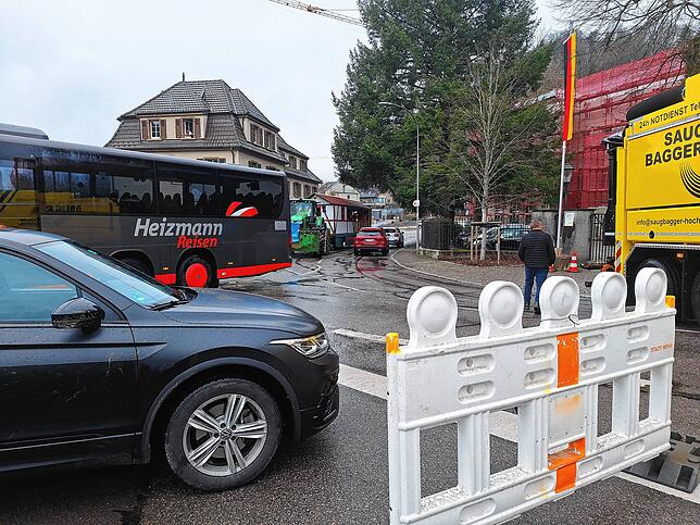 In Öflingen wird die Wehratalstraße abgesperrt.