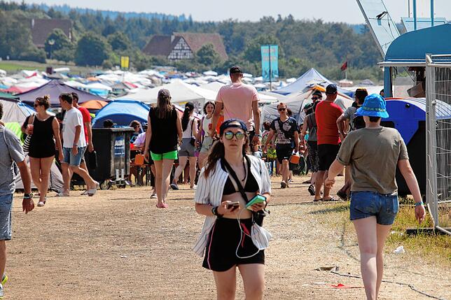 Bild 1: Southside-Festival: So wild geht es auf dem Campingplatz zu