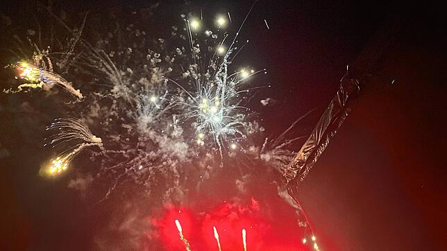 Bild 23: Mit diesem Feuerwerk ist die Lange Kulturnacht in Schwenningen beendet worden