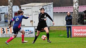 Nina Pekau im Angriff: Gegen den FC Wolterdingen sorgte sie für den vorentscheidenden Treffer zum 2:1.