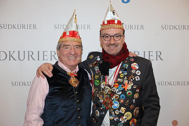 Bild 23: An der SÜDKURIER-Fotowand: Das sind die Gäste der Fernsehfasnacht (Teil 4)