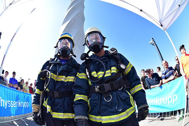 Bild 22: Bilder und Videos vom Thyssenkrupp Towerrun 2019
