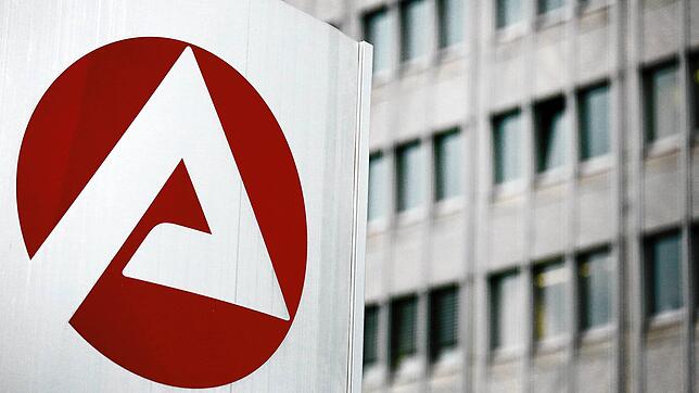 Das logo der Bundesagentur für Arbeit. (Symbolbild)