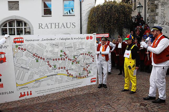 Bild 8: Die besten Bilder vom Rathaussturm in Markdorf