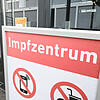 Im Kreisimpfzentrum erhalten Geimpfte beim Check-Out ab sofort den digitalen Impfnachweis. (Archivbild)