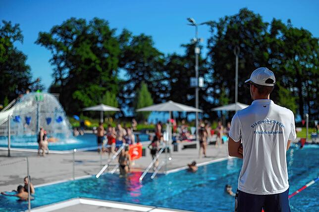 Juhu, endlich wieder Freibad! Die Häfler See- und Freibäder, wie hier auf dem Bild das Fischbacher Freibad, eröffnen hoffentlich 2022 ...