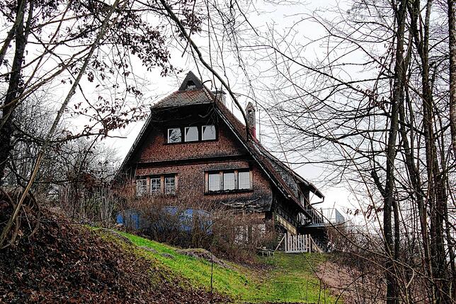 In der Oberen Haspelstraße steht das älteste Haus des Quartiers.
