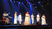 The Golden Voices of Gospel sorgten bei ihrem Auftritt im Gloria Theater für den ein oder anderen Gänsehautmoment.