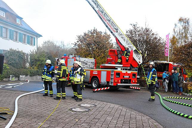 Bild 17: Bilder von der Feuerwehrhauptübung der Feuerwehr Riedheim
