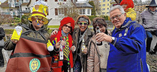 Bild 16: Der Montagsumzug in Bad Dürrheim setzt den gutgelaunten Punkt unter die diesjährige Fasnet &ndash; Teil 1