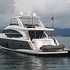 Diese Princess 75 wurde am 10. April 2019 im Hafen der türkischen Stadt Güllük sichergestellt. Die Yacht im Zeitwert von drei Millionen ...