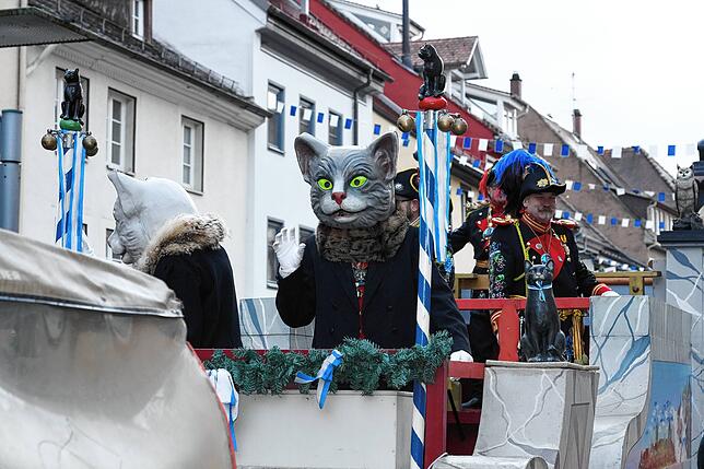 Bild 13: Umzug der Katzenmusik am Montagmorgen