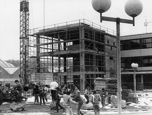 Realschulanbau 1985-86