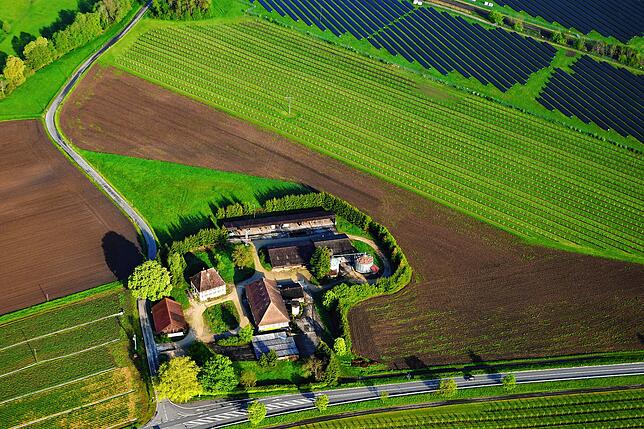Der Mooshof zwischen Bodman und Wahlwies an der B34 (Archivbild)