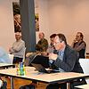 Zur Sondersitzung des Gemeinderats zum Thema Freibadöffnung in der Blumberger Stadthalle kommen auch mehrere Zuhörer. Unser Bild zeigt ...
