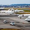 So viele Privatjets auf einmal stehen nur dann auf dem Rollfeld des Bodensee-Airports, wenn das Weltwirtschaftsforum in Davos ...