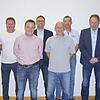 Der neue Riedöschinger Ortschaftsrat, von links der stellvertretende Ortsvorsteher Luis Rocha dos Santos, Schriftführer Markus Wahl, ...