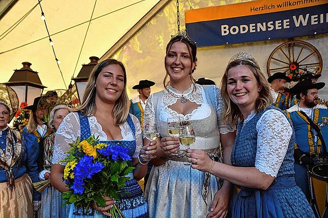 Bild 2: Das 47. Bodensee Weinfest in Meersburg ist eröffnet