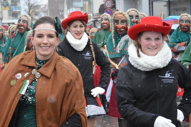 Bild 1: Bilder vom Narrensprung beim Ringtreffen des Alemannischen Narrenrings (Teil 3)