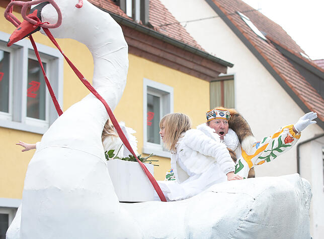 Bild 29: Bilder vom Fasnachtssonntag in Donaueschingen (Teil 2)