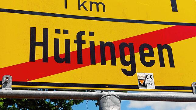 Hier endet Hüfingen. Wir haben uns umgehört, was man innerhalb der Ortsgrenzen nicht sagt oder fragt.