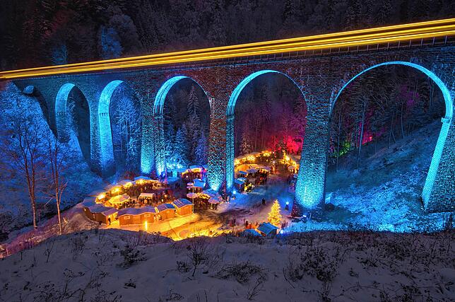 Der Weihnachtsmarkt in der Ravennaschlucht ist abgesagt.