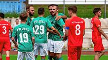 Bild : FC Zell gewinnt Hochrhein-Derby gegen Aufsteiger FC Tiengen 08 mit 2:0 &ndash; und wir haben Bilder!
